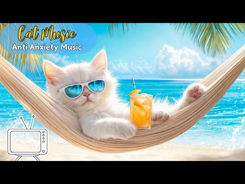 Anti Anxiety Music For Cats 🐈 Stress Relief Music For Cats ♬ Calming Music For Cats