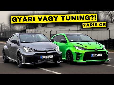 Új Yaris GR vs TUNING Yaris 🤓