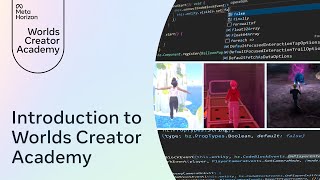Introducing the Worlds Creator Academy 🎬🌎