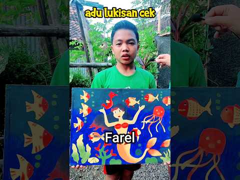 mana yang paling bagus! adu lukisan cek#shorts #komedi #bsbproject