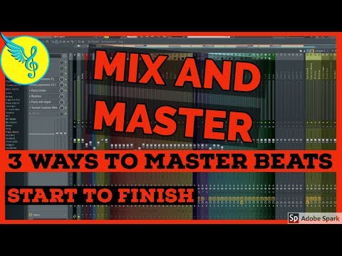fl studio how to mix and master