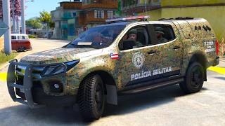 PERSEGUIÇÃO + CONFRONTO CIPE  NORDESTE PMBA | GTA 5 POLICIAL