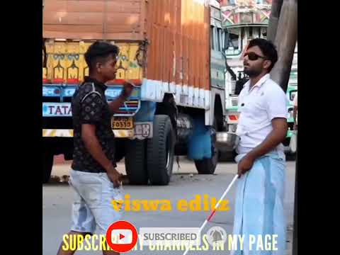 blind man throwing water balloons on head prank | amuku dumuku Amal dumal song | #shorts #viral
