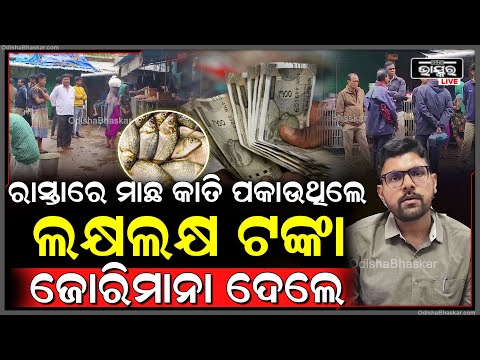 ଜାତୀୟ ରାଜପଥରେ ଅଳିଆ ପକାଇବାରୁ ୧୧ ମାଂସ ଓ ମାଛ ଦୋକାନ ସିଲ କଲା ପୌର ପ୍ରଶାସନ