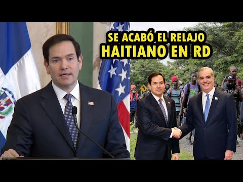 Mira todo lo que dijo Marco Rubio durante su visita en RD!!!