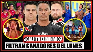 FILTRAN VERDADEROS GANADORES DEL LUNES ¿GALLITO SIGUIENTE ELIMINADO? EXATLON ESTADOS UNIDOS