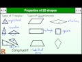 Properties of Shapes and Triangles