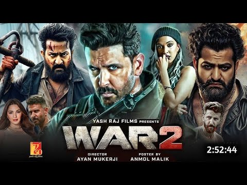 WAR 2 Full Movie (2025) | Hrithik Roshan, NTR, Kiara Advani | New Hindi Dubbed Action Thriller Movie