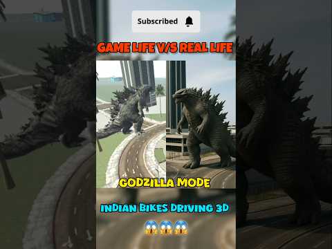 Game Life Vs Real Life Indian Bikes Driving 3d #gamingshorts #shorts #viralshort