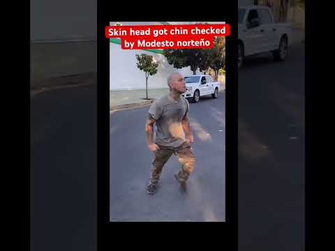 Modesto norteño chin checked a skin head #viral #trending #norte #modesto