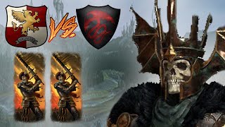 Classic Vampire Wars! Empire vs Vampire Counts - Total War Warhammer 3