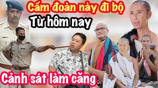 Nóng! Cảnh Sát Cấm Đoàn Sư Minh Tuệ Đi Bộ, Truy Bắt Một Yotube Bay Flycam