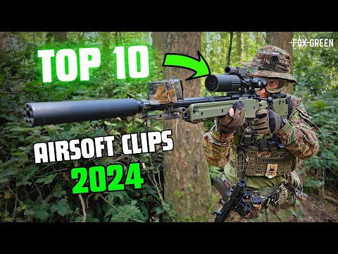 TOP 10 Craziest Airsoft Clips of 2024!