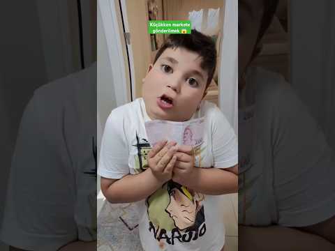 Küçükken markete gönderilmek 😱😱😱 #comedy #trending #funny