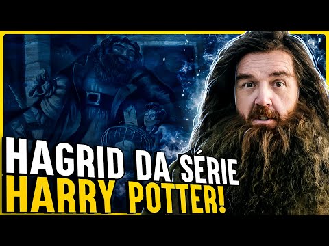 IMAGEM OFICIAL DO HAGRID DA SÉRIE HARRY POTTER! Fãs não curtiram? "Parece cosplay"