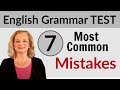 Identifying Common English Grammar Mistakes