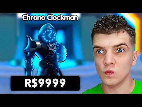 Chrono Clockman ЗА 9999 ROBUX?! Новый ЭКСКЛЮЗИВ на 24 ЧАСА! toilet tower defense ROBLOX