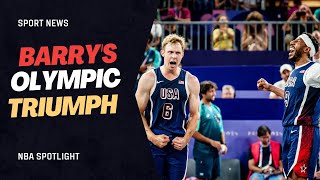 Barry Leads USA to Victory in 3x3 Olympic Showdown Against France and China!