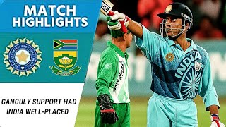 Ganguly’s Fluent Knock & Dravid Patient Support Had India Well-Placed, But The Middle Order Faltered