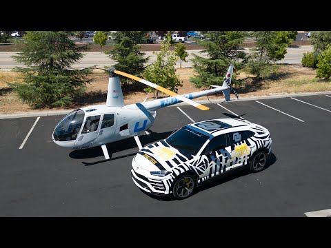 TAKING MY LAMBORGHINI TO MONTEREY ON NU RALLY WITH A HELICOPTER!