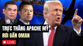 Nóng: Trực thăng Mỹ rơi tại Hormuz | Cú đột kích chớp nhoáng của Israel và thế cờ "hổ giấy" của Iran
