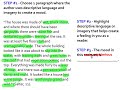 Analyzing Mood and Descriptive Language