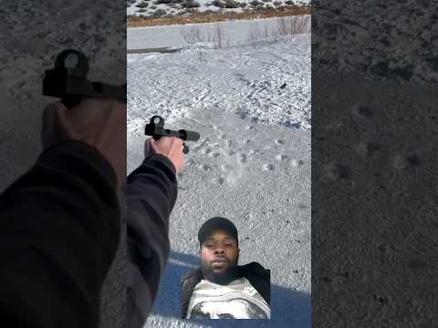 Bullet still spinning on ice. #bullet #gun #guns #ice #acturner