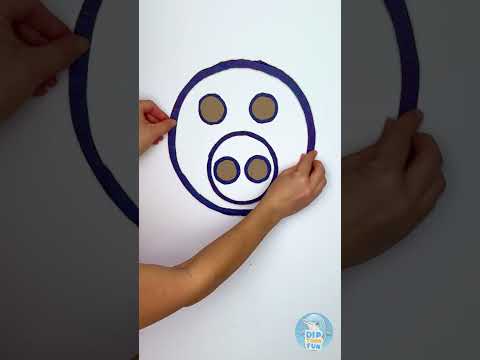 🐷 This Piggy's Got Moves! 🎨 Fun with Shapes! #Kids #Learning #Shorts
