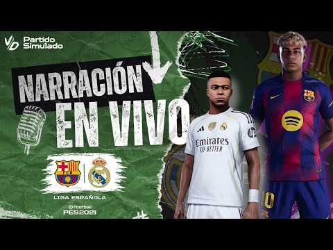 🔴 BARCELONA VS REAL MADRID PARTIDO EN VIVO - LIGA ESPAÑOLA - CLASICO ESPAÑOL