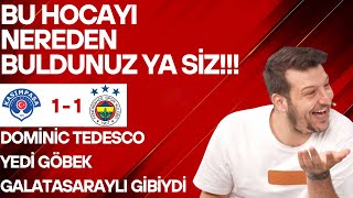 Kasımpaşa 1 - 1 Fenerbahçe Maçı | Dominic Tedesco Kırk Yıllık Galatasaraylı Gibiydi…