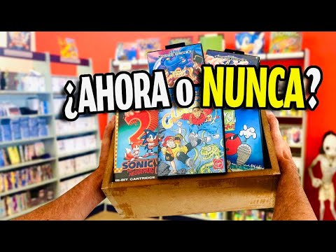 ¿Cuántos JUEGOS de MEGA DRIVE COMPRARÉ con £100? (115€ ) | RETO MEGA DRIVE