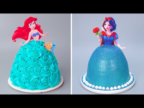 Cutest Princess Cakes Ever 👑 Amazing Pull Me Up Doll Cake | Perfect Chocolate Cake Recipes