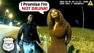 Drives the Wrong Way, Fails the Test… Still Insists She’s Sober!