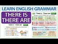Understanding 'There is' and 'There are'
