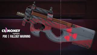 P90 Fallout Warning Gameplay