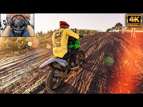 Kawasaki KX450F - The Crew Motorfest | Thrustmaster TX Gameplay