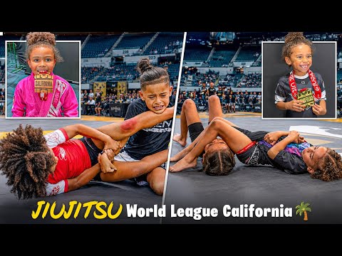 Nalah and Nayah dominate at Jiujitsu World League Championship