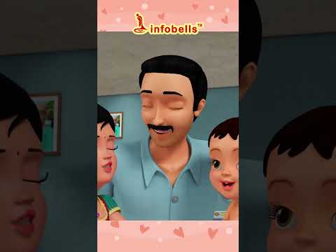அப்பா அப்பா என் சூப்பர் ஹீரோ அப்பா - Father's Day Song | Tamil Rhymes & Kids Songs | Infobells