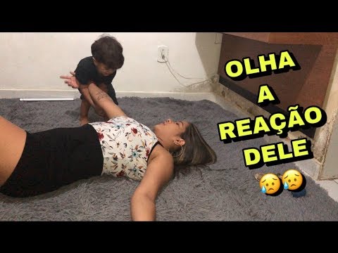 FINGI PASSAR MAL PARA MEU FILHO OLHA NO QUE DEU