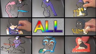 KPop Demon Hunters All Pancake Art - SAjA Boys, HUNTR/X