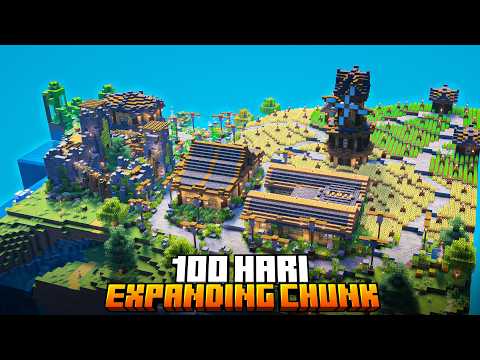 100 Hari Minecraft Expanding Chunk