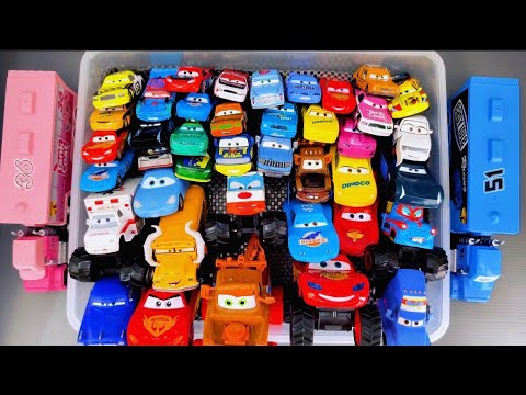 Lot of Disney Pixar Cars Unboxing ReviewI Lightning Mcqueen Bubble RC CarsSliding Cars ASMR