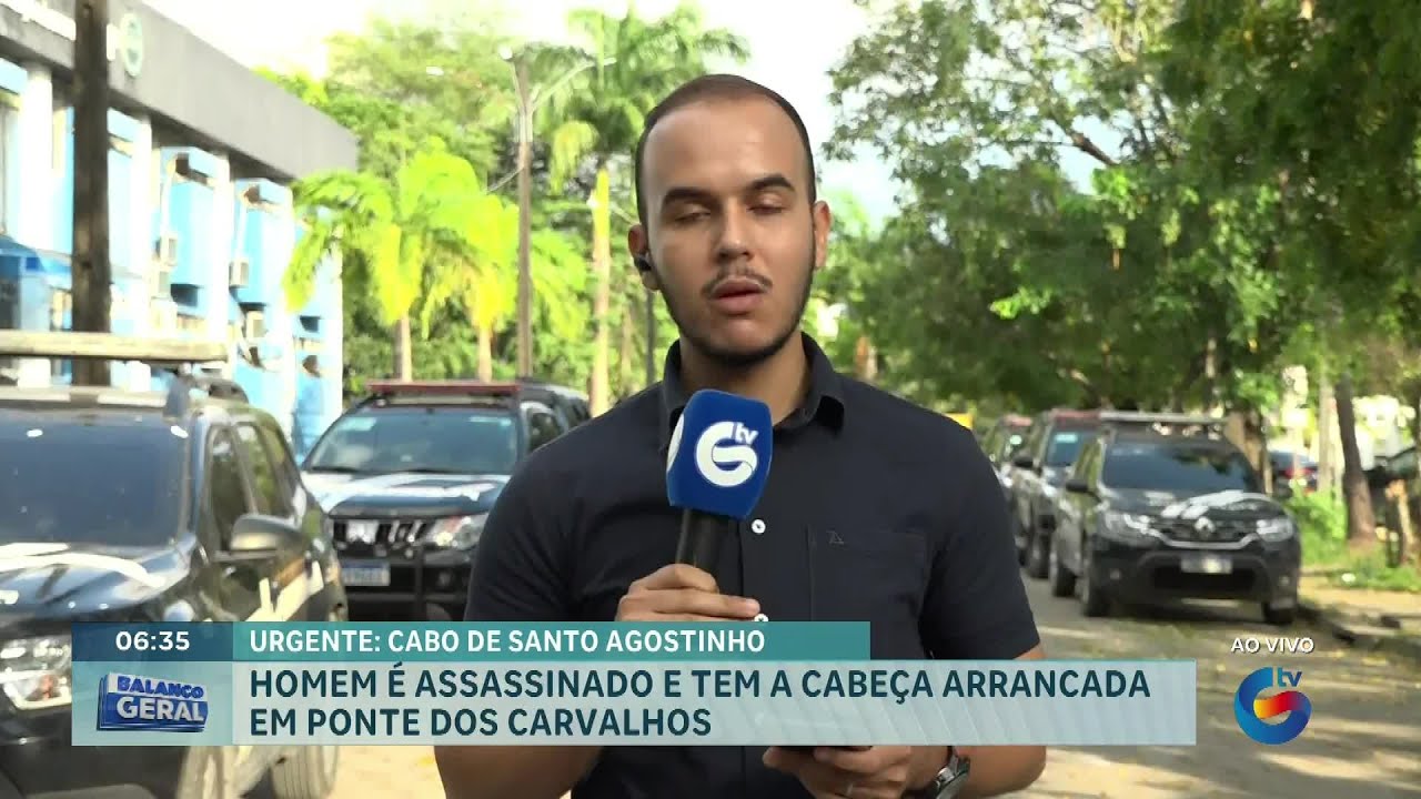 Homem foi assassinado no Cabo de Santo Agostinho e teve cabeça arrancada