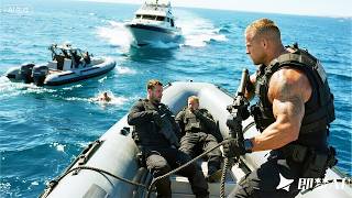 特警海上飆船圍剿毒梟！特種兵危機中反擊逆轉！#kungfu #动作 #movie