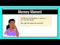 Exploring Memory Moments in Notice and Note Signposts