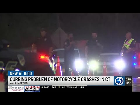 YouTube video thumbnail: Curbing Problem of Motorcycle Crashes in Connecticut