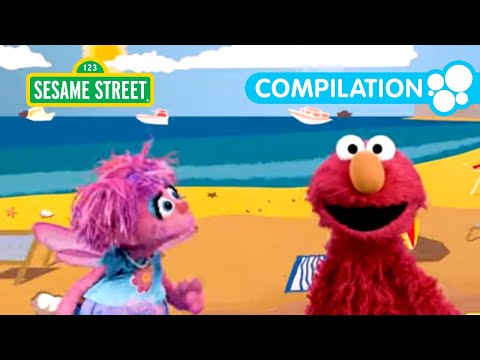 Let's Go to the Beach with Elmo & Friends! | 1 HOUR Sesame Street Compilation