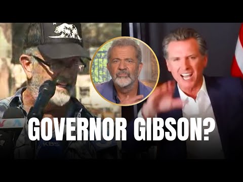 Mel Gibson DESTROYS Gavin Newsom - Will He Run for Governor?!