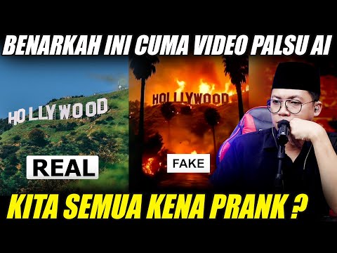 Kebakaran LA cuma Prank AI Bukan Azab Allah ?