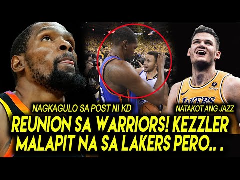 NBA NABULABOG SA POST NI DURANT! REUNION SA WARRIORS? LAKERS MALAPIT NA KAY WALKER KESSLER PERO.. .